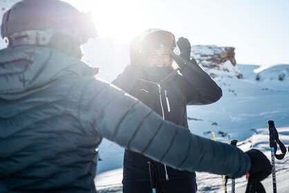 Die ersten Sonnenstrahlen erwärmen das Gesicht  | © Pascal Gertschen 