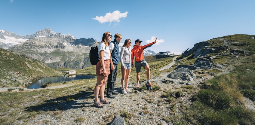 Das Gebiet auf dem Schwarzsee erkunden | © Gabriel Perren